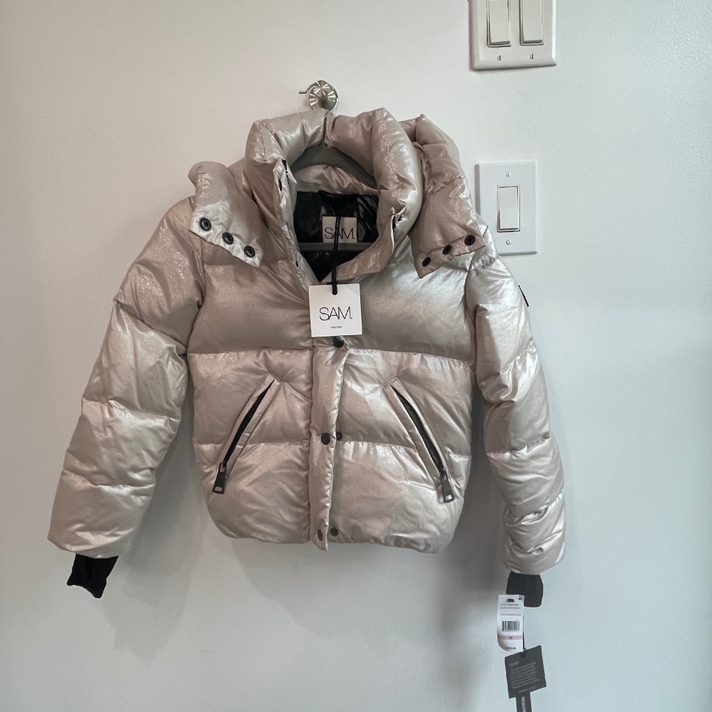 Girls Shimmer Elsa Sam Down Jacket
